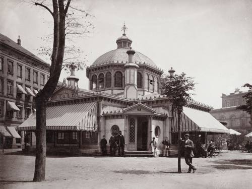 Kröpcke: Café Robby, um 1875, Foto von Karl F. Wunder um 1875